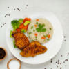 Grilled Chicken Fillet Rice Meal - وجبة فيليه الدجاج المشوي بالأرز