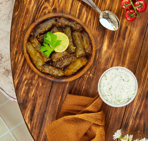 Stuffed Vine Leaves Meal - وجبة محشي الورق عنب