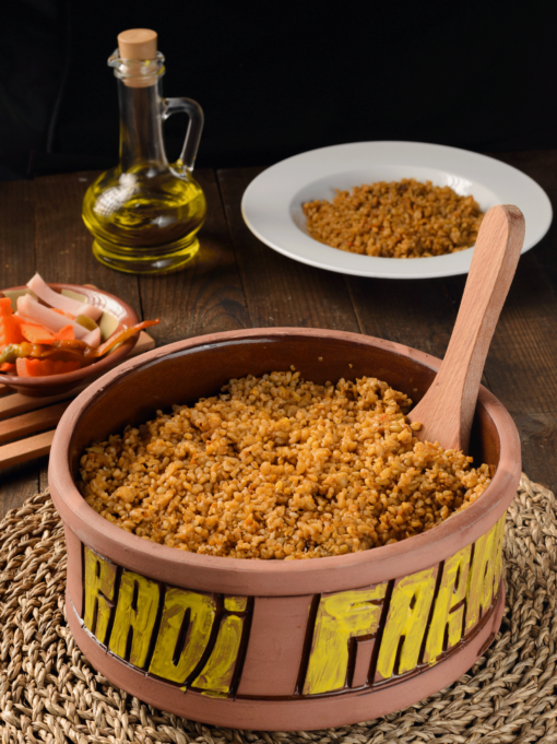 Plain Freekeh Tajin - طاجن فريك سادة