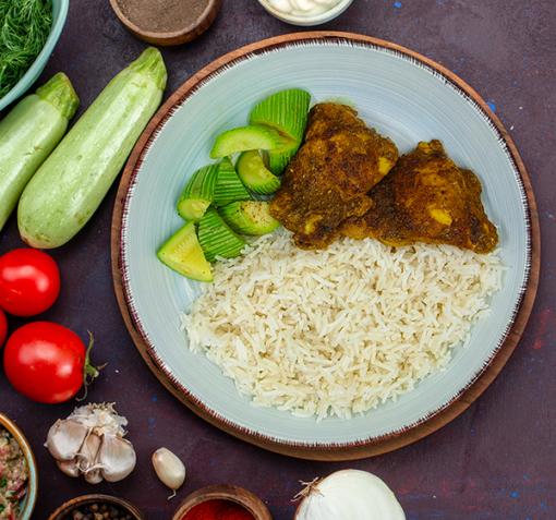 Chicken Tikka Meal - وجبة دجاج تكا
