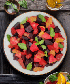 Fruity Beetroot Salad - سلطة البنجر بالفواكه