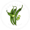 Green Chili Pepper - فلفل أخضر حار